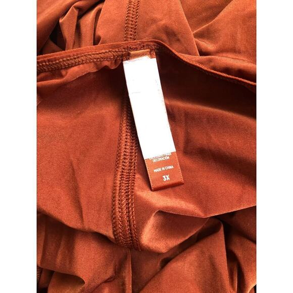 Skims Jelly Sheer Full Bodysuit Saffron Halter Sleeveless NWT Size 3X - Picture 12 of 13